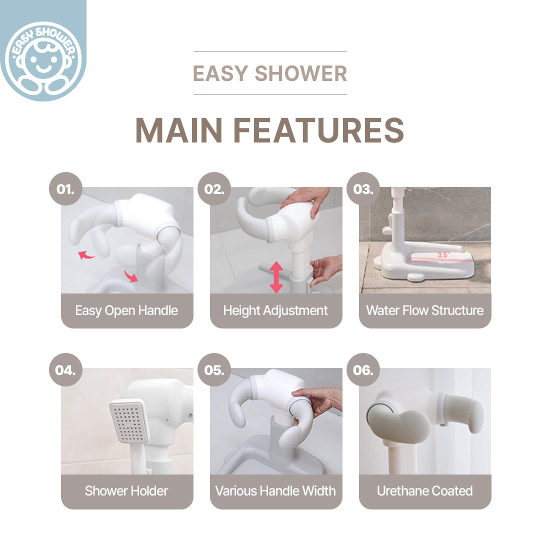 Easy Shower Support Handle