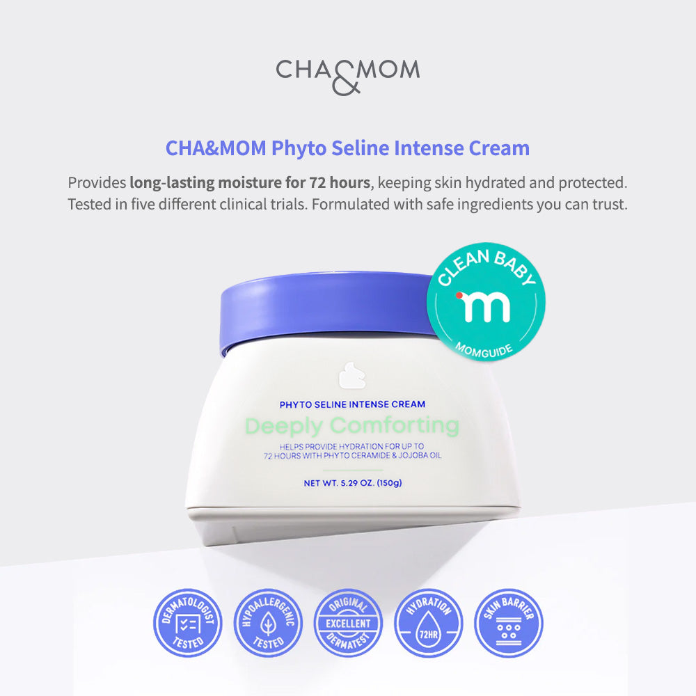 CHA&MOM Phyto Seline Intense Cream, 5.29oz
