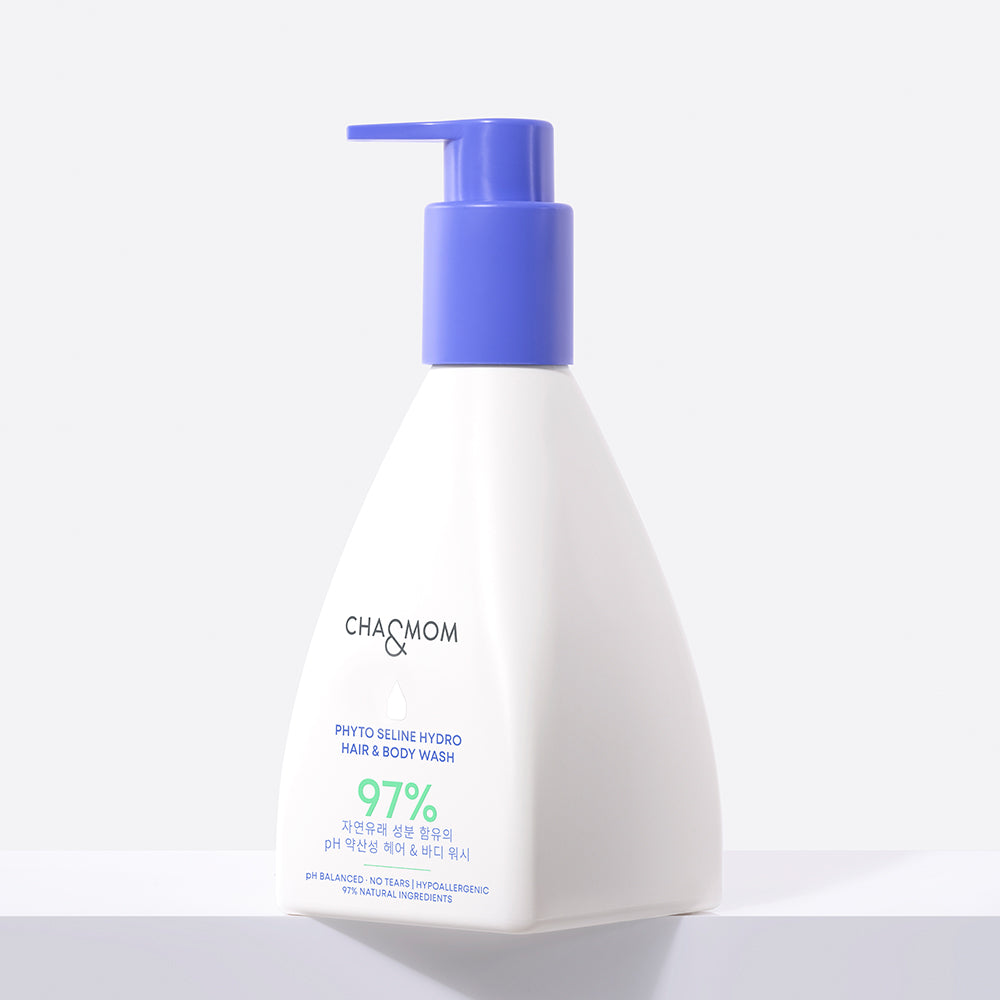 CHA&MOM Phyto Seline Hydro Hair & Body Wash, 10.58oz