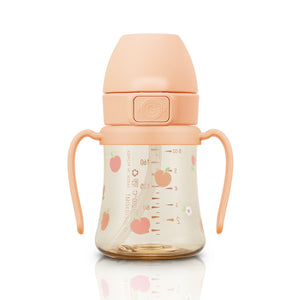 Grosmimi PPSU Straw Cup with Flip Top - 6oz (200ml)