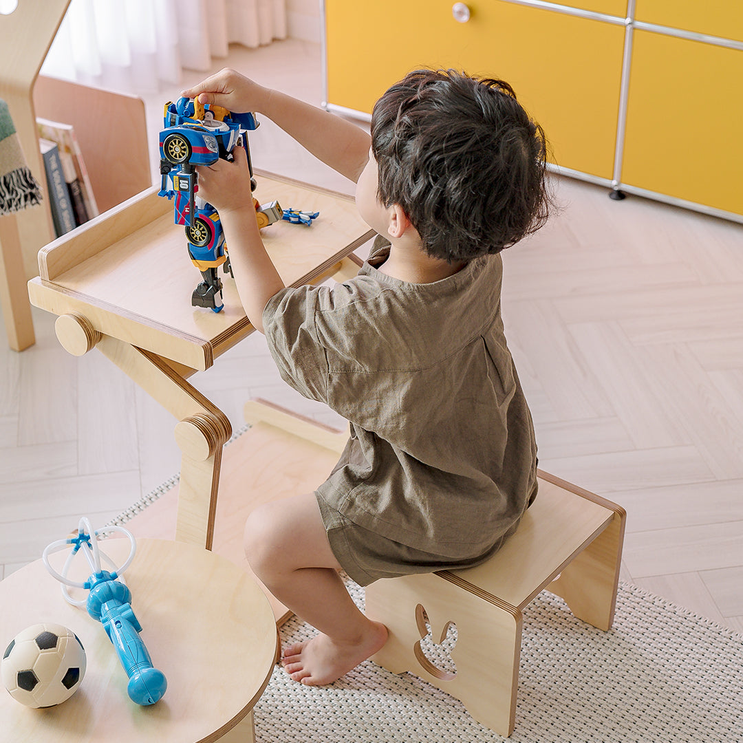 Comme moi Book Stand & Stool Bundle