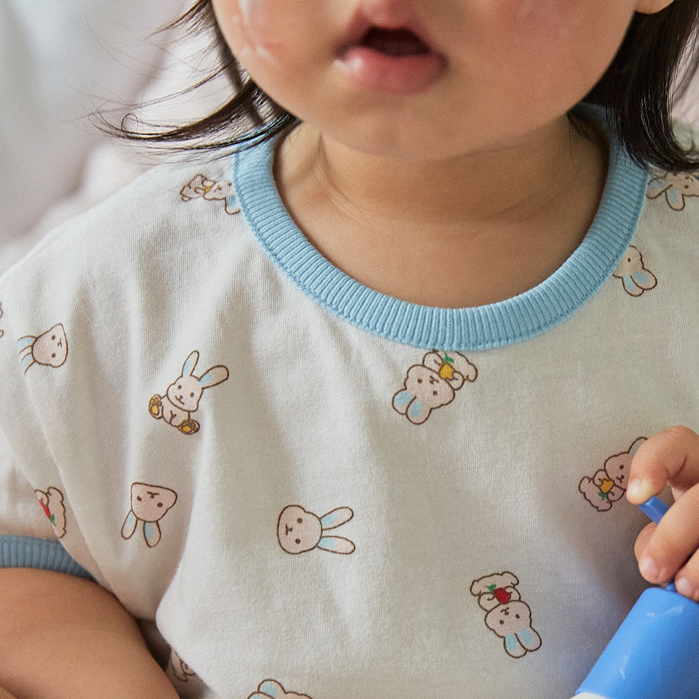 BabyRabbit Rabbit Short Sleeve Set