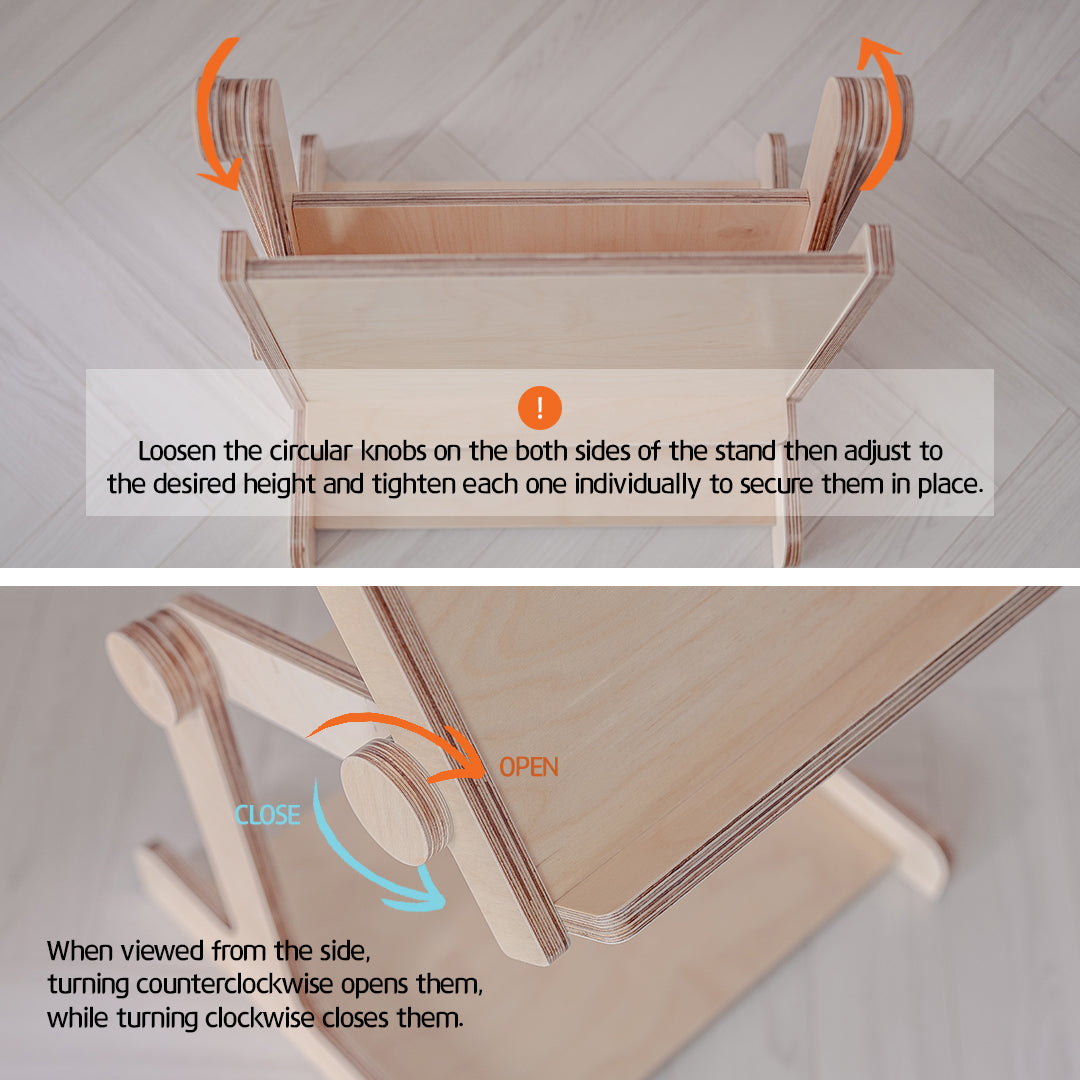 Comme moi Book Stand & Stool Bundle