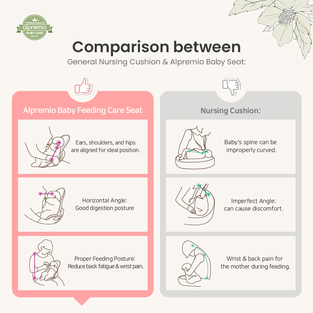 Alpremio Mesh & Organic Baby Feeding Care Seat