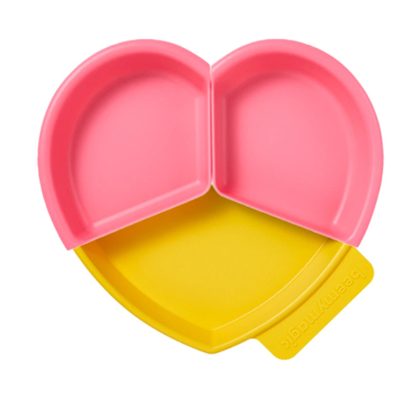 beemymagic Beemeal Heart Tray Modular Dish