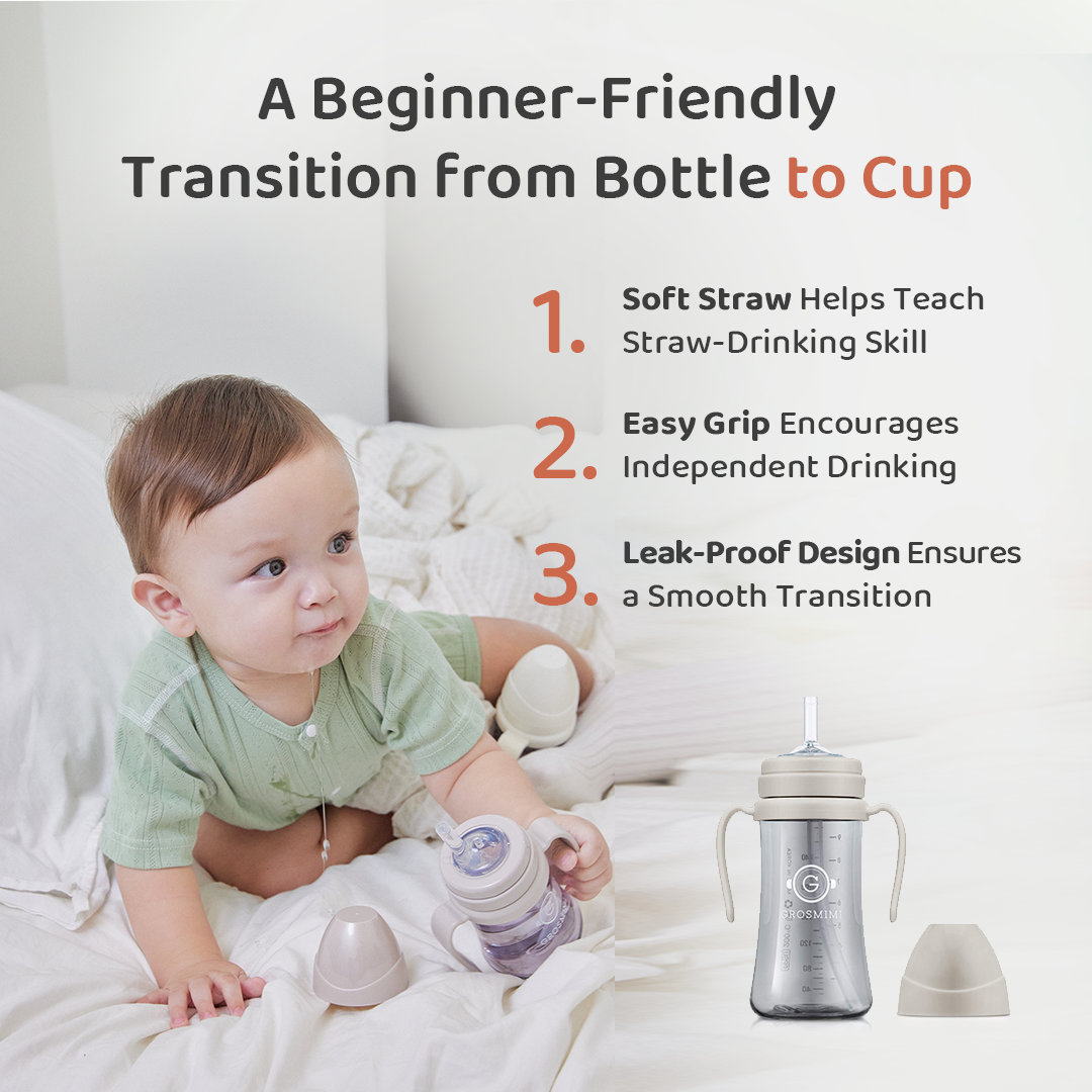 Grosmimi PPSU Straw Cup - 10oz (300ml)