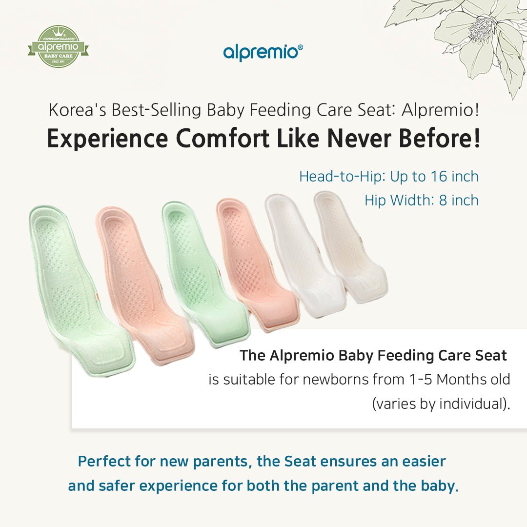 Alpremio Cotton Baby Bottle Feeding Care Seat - Zezebaebae