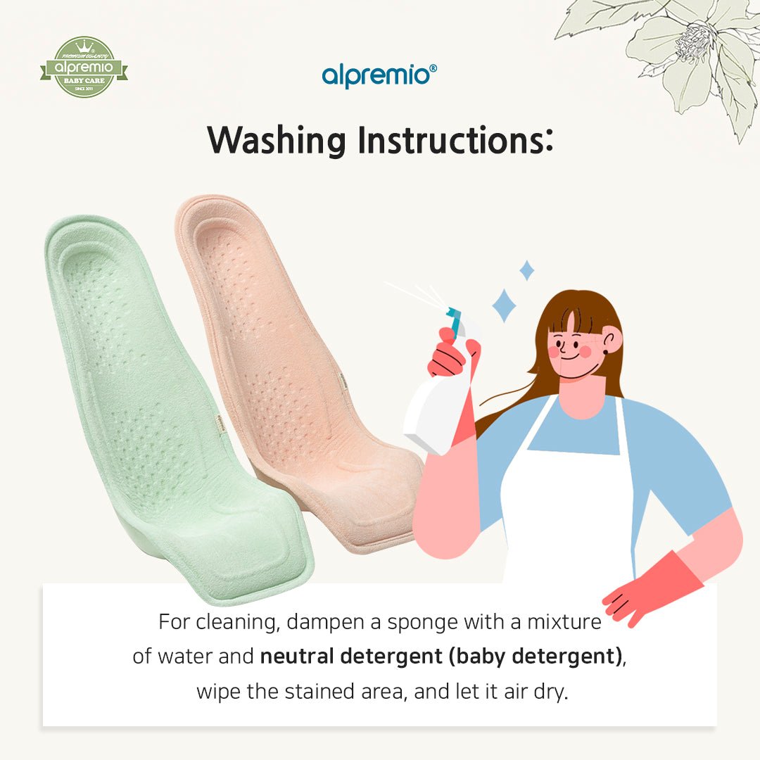 Alpremio Cotton Baby Bottle Feeding Care Seat - Zezebaebae