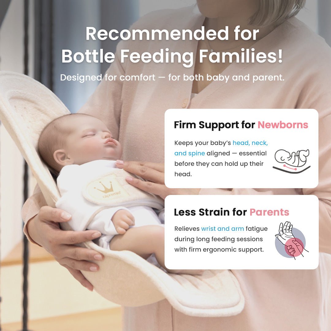 Alpremio Mesh & Organic Baby Bottle Feeding Care Seat (with Strap) - Zezebaebae