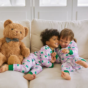 BabyRabbit Frog Checkered Long Sleeve set