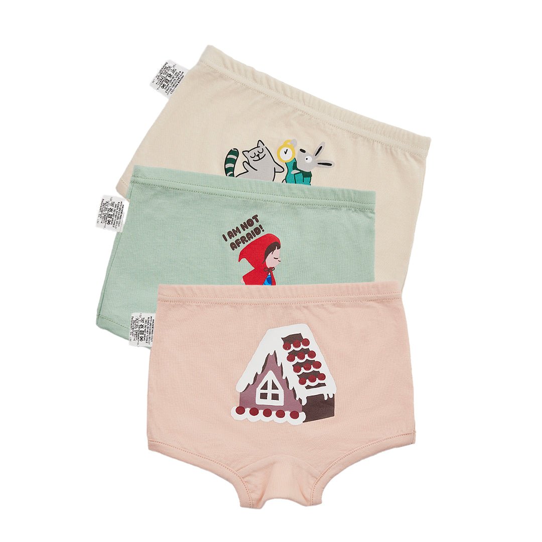 BabyRabbit Girls' Storybook Underwear Set - Zezebaebae