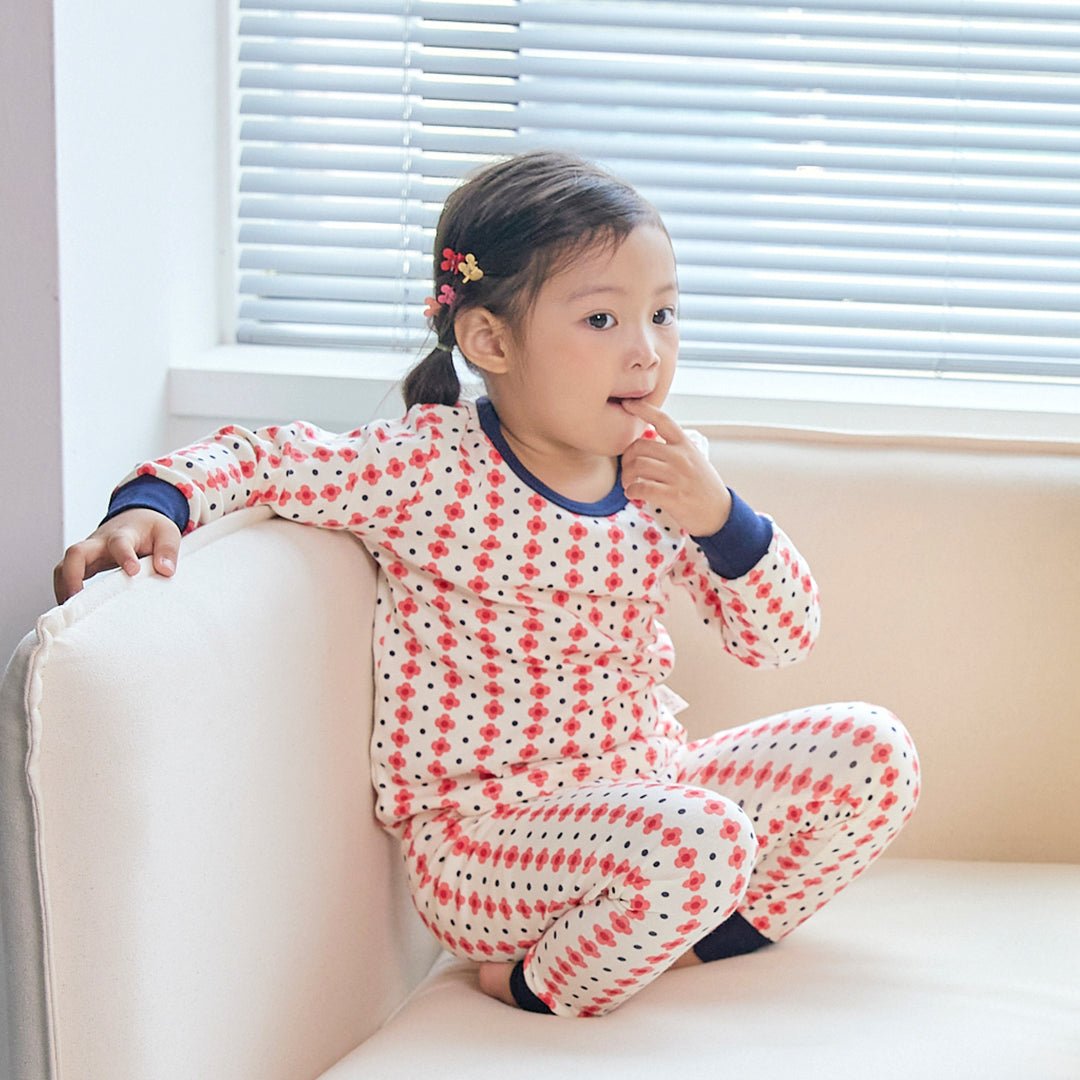 BabyRabbit Lovely Flower Long Sleeve Set - Zezebaebae