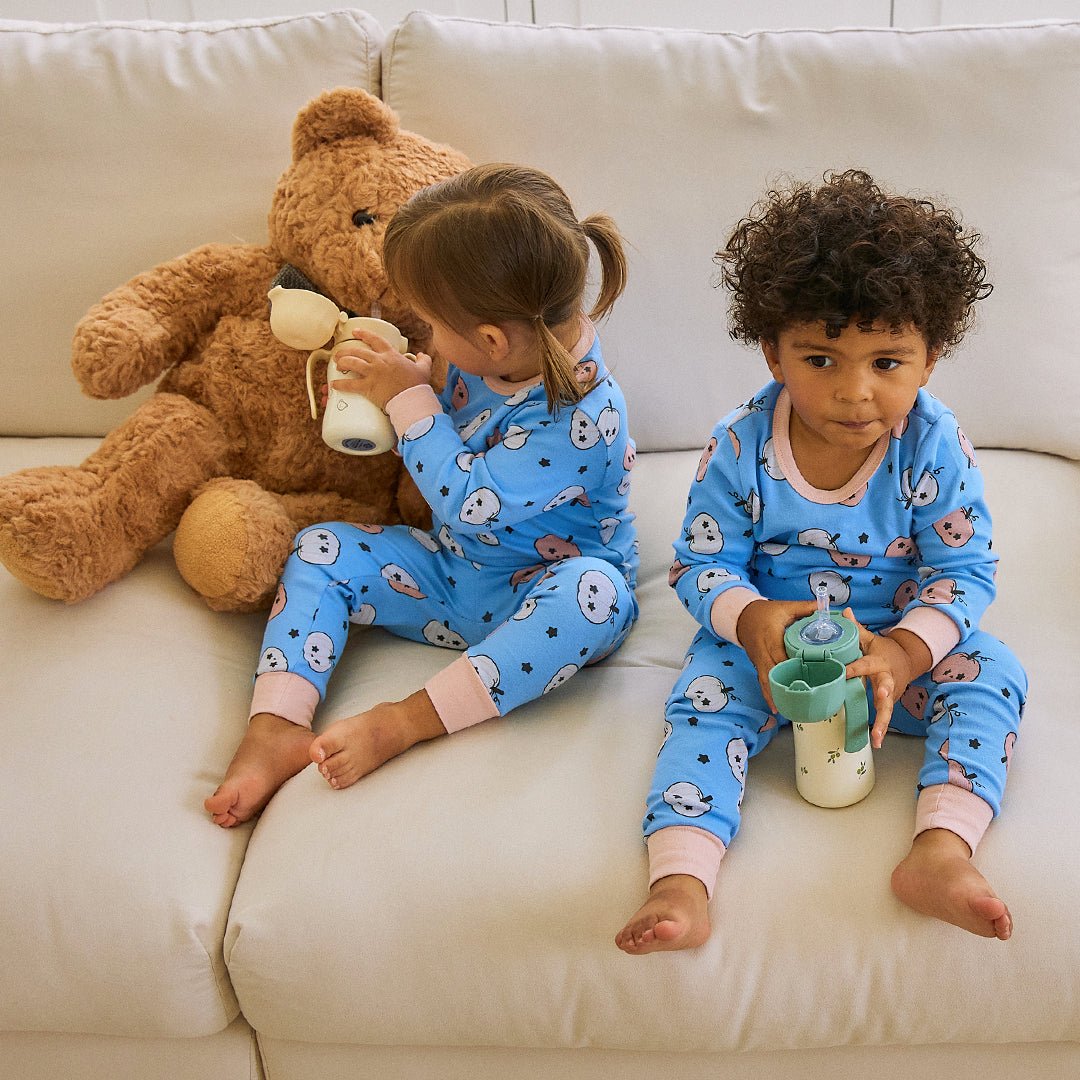 BabyRabbit Pumpkin Star Long Sleeve set - Zezebaebae