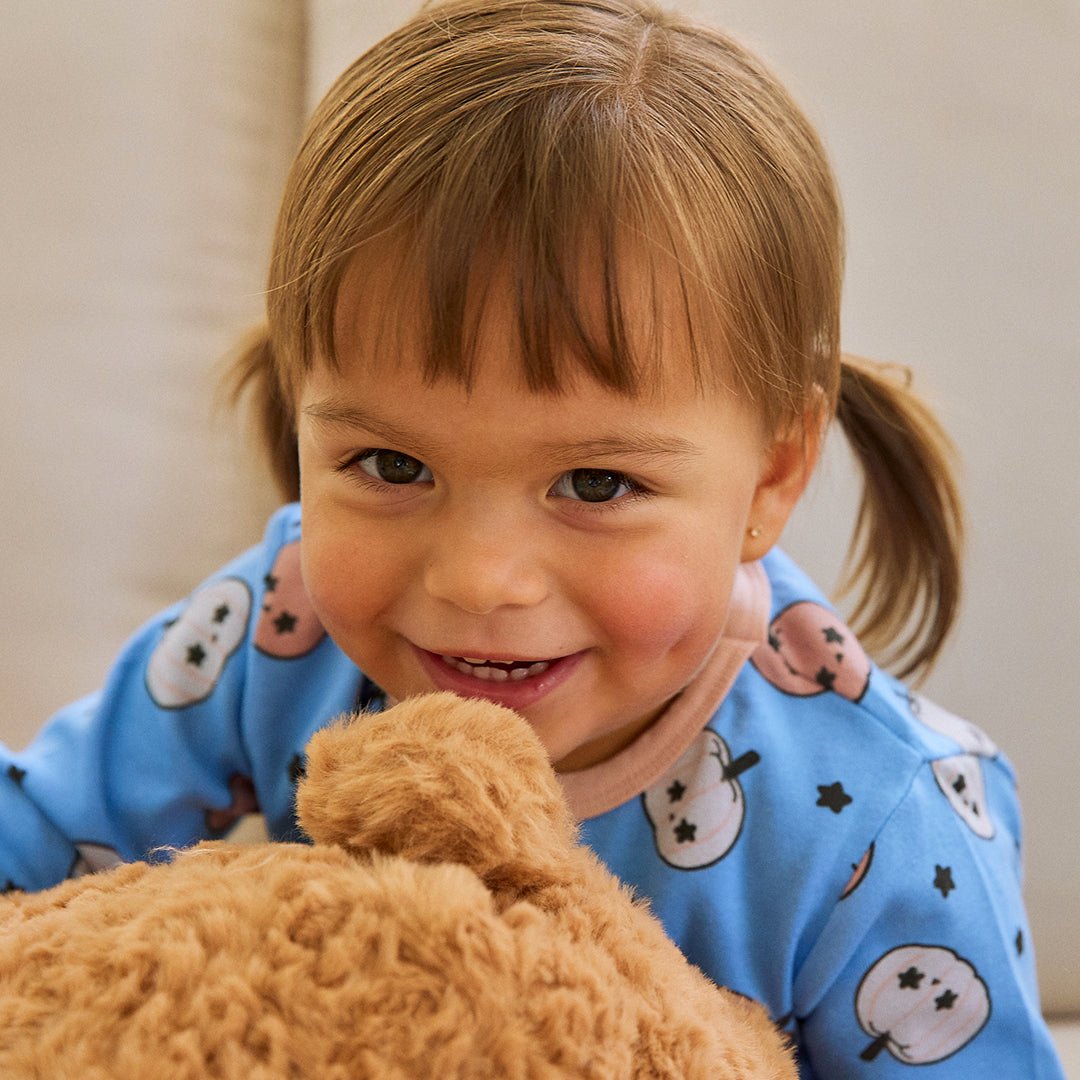 BabyRabbit Pumpkin Star Long Sleeve set - Zezebaebae