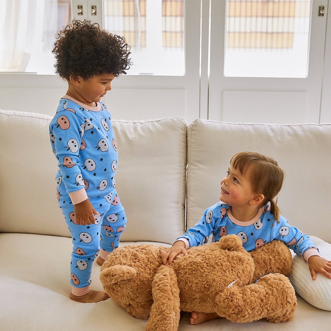 BabyRabbit Pumpkin Star Long Sleeve set - Zezebaebae