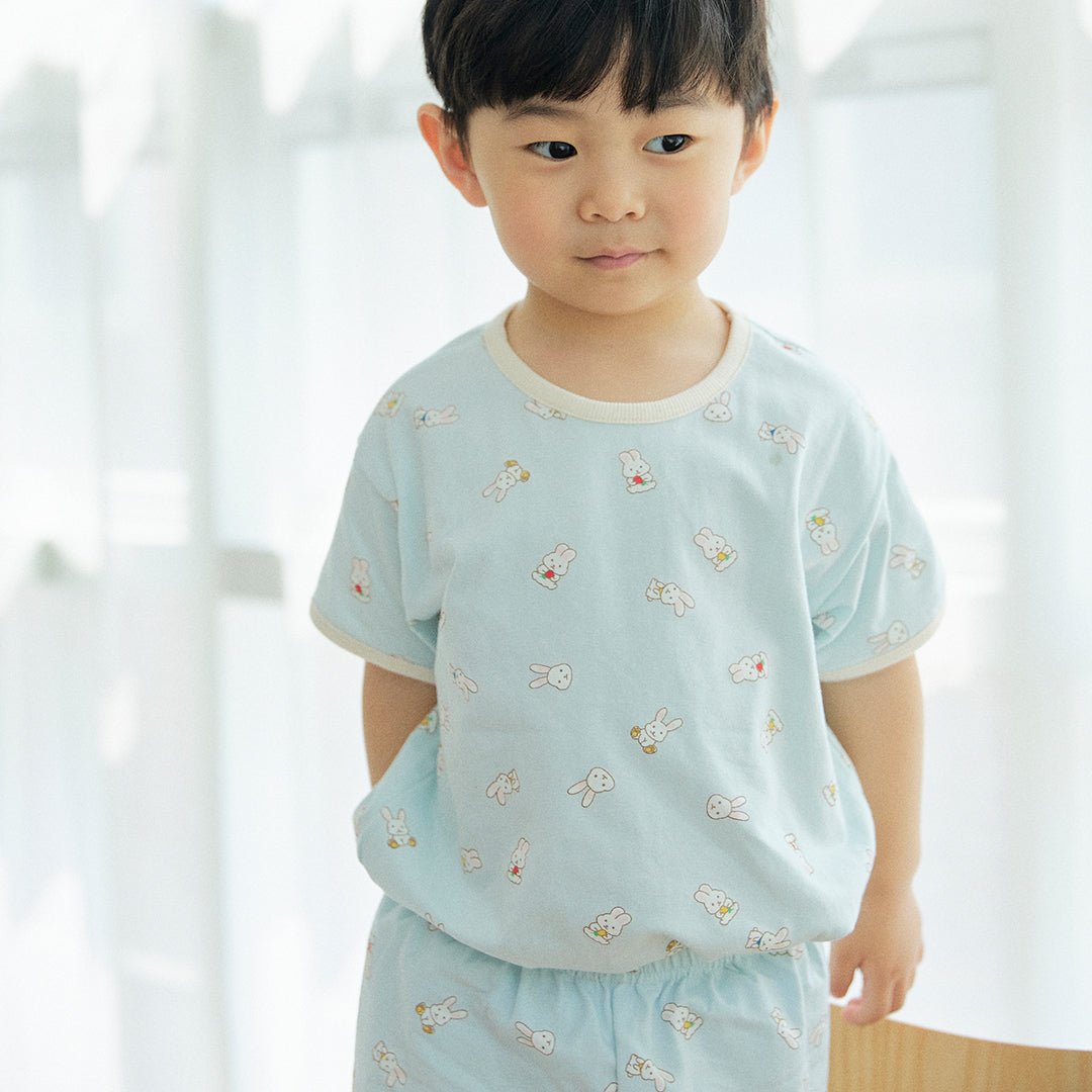 BabyRabbit Rabbit Short Sleeve Set - Zezebaebae