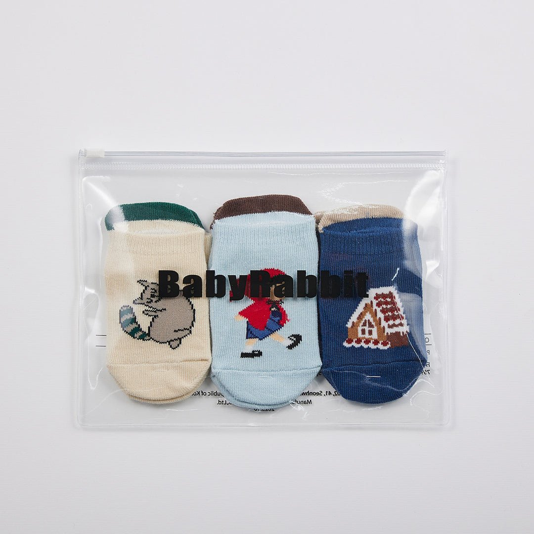 BabyRabbit Storybook Socks Set - Zezebaebae