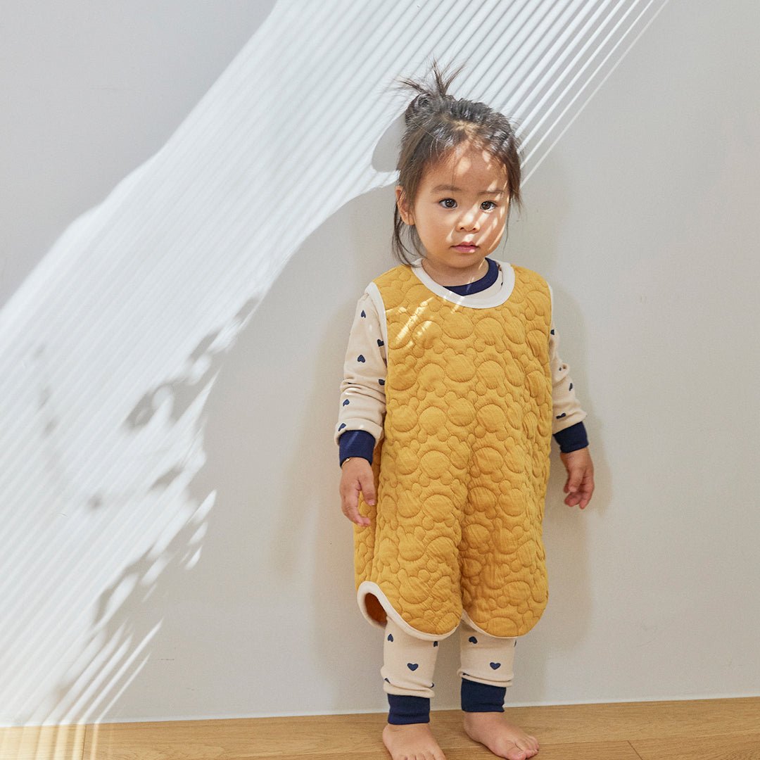 BabyRabbit Teddy Bear Quilted Vest - Zezebaebae