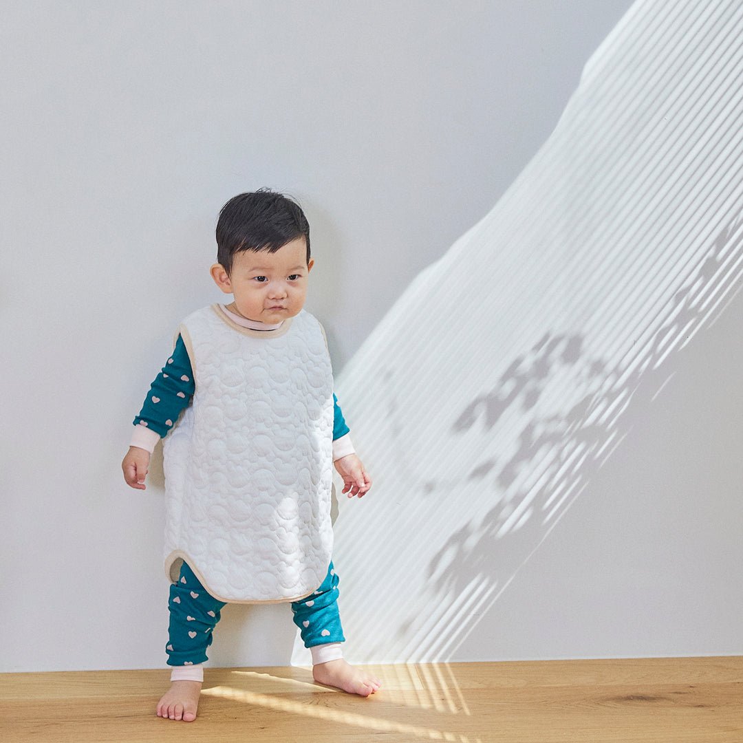 BabyRabbit Teddy Bear Quilted Vest - Zezebaebae