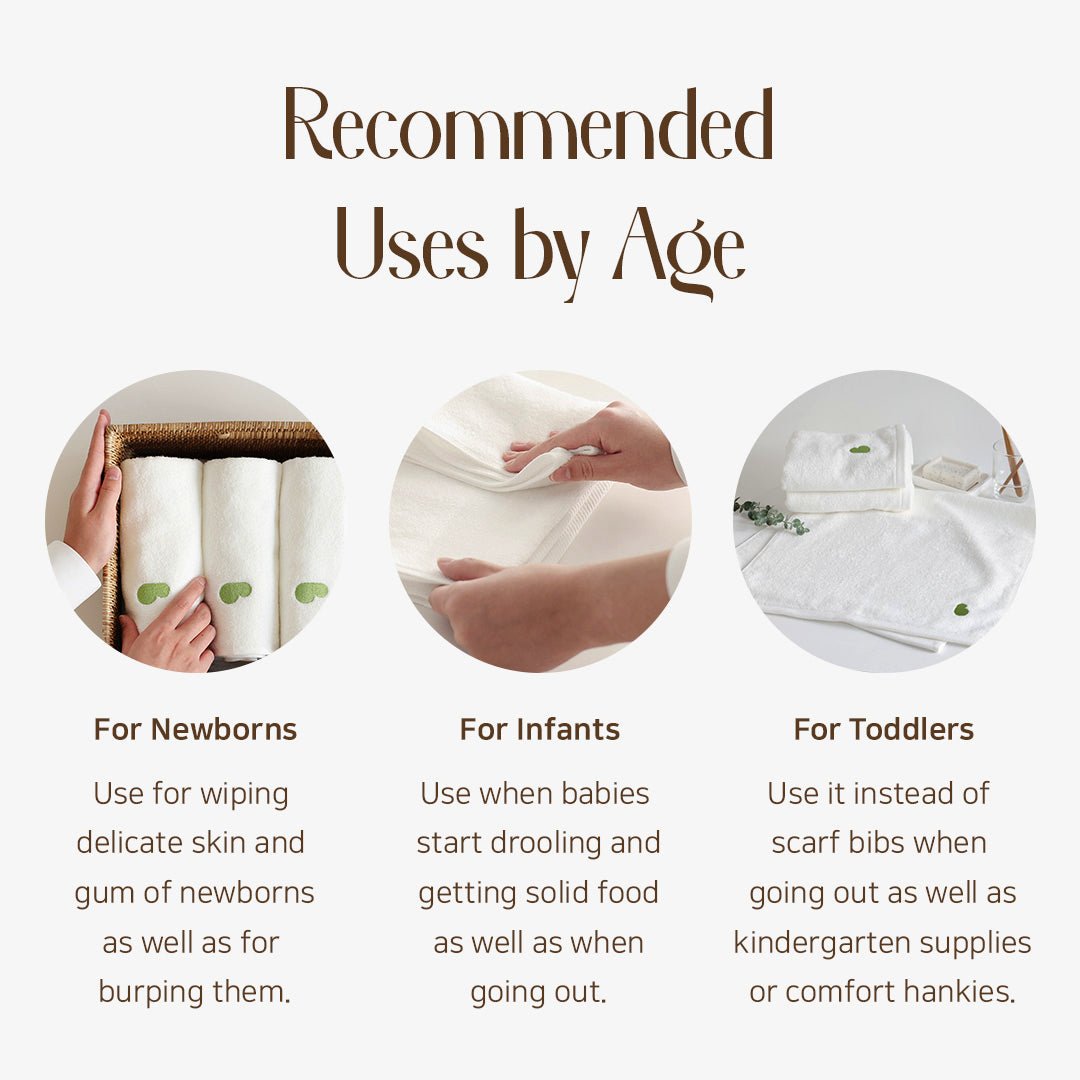 BambooBebe TokTok Face Towel 3 pack - Zezebaebae