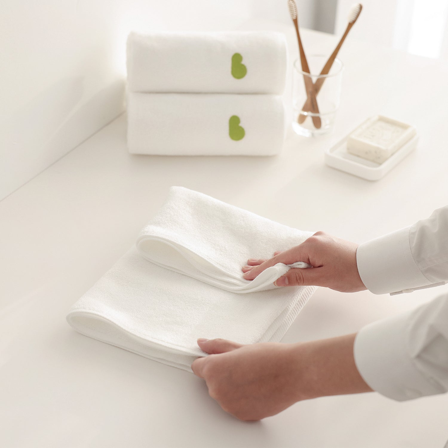 BambooBebe TokTok Face Towel 3 pack - Zezebaebae