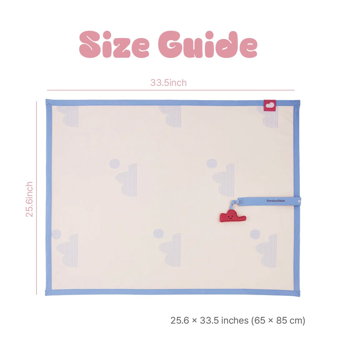 BambooBebe Waterproof Changing Pad - Zezebaebae