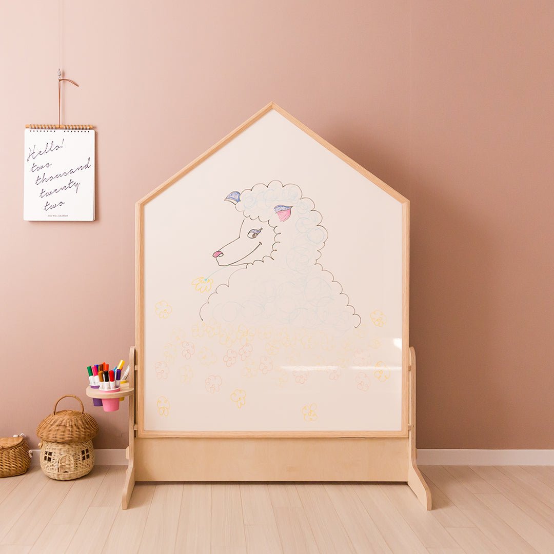 Comme moi Double - sided Drawing Board - Zezebaebae