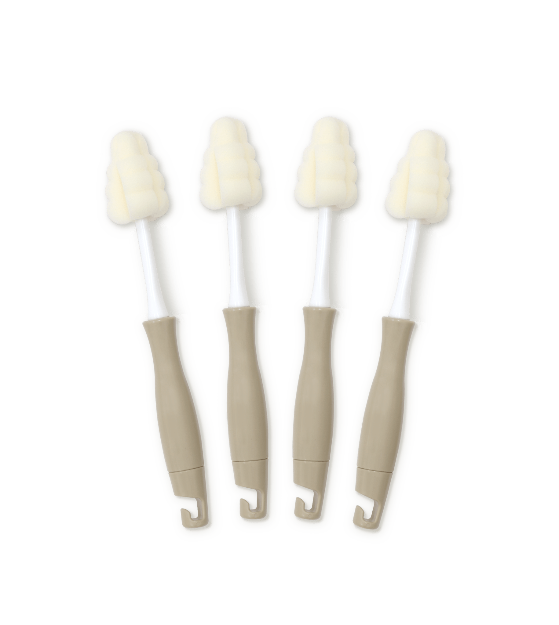 Grosmimi All In One Foam Brush for Bottle & Teat 4pcs - Zezebaebae