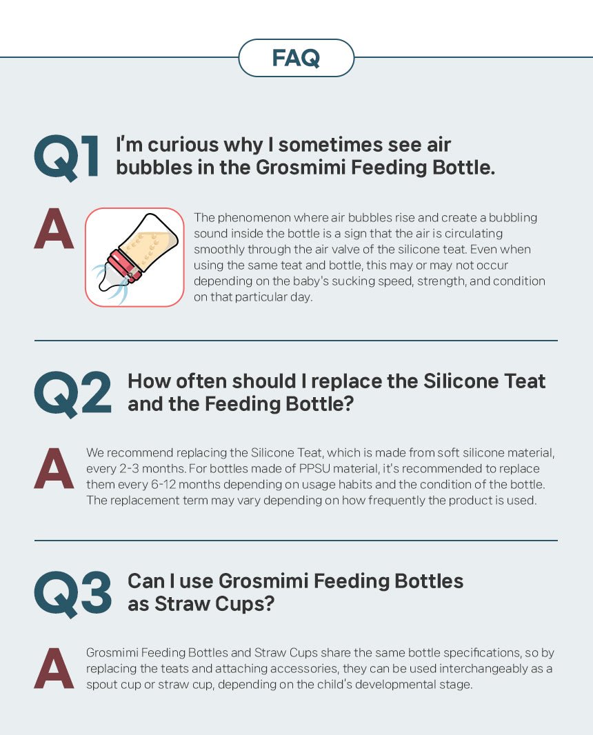 Grosmimi PPSU Baby Bottle - 10oz (300ml) - Zezebaebae