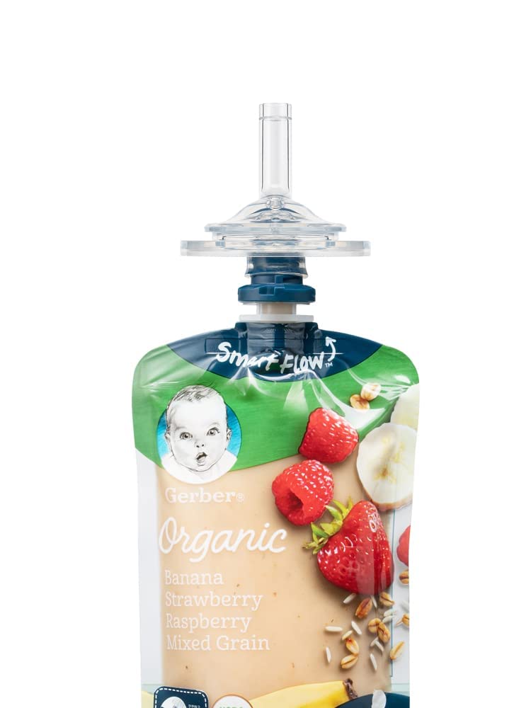 Grosmimi Replacement Straw Nipple only 4 - counts Stage 2 - Zezebaebae