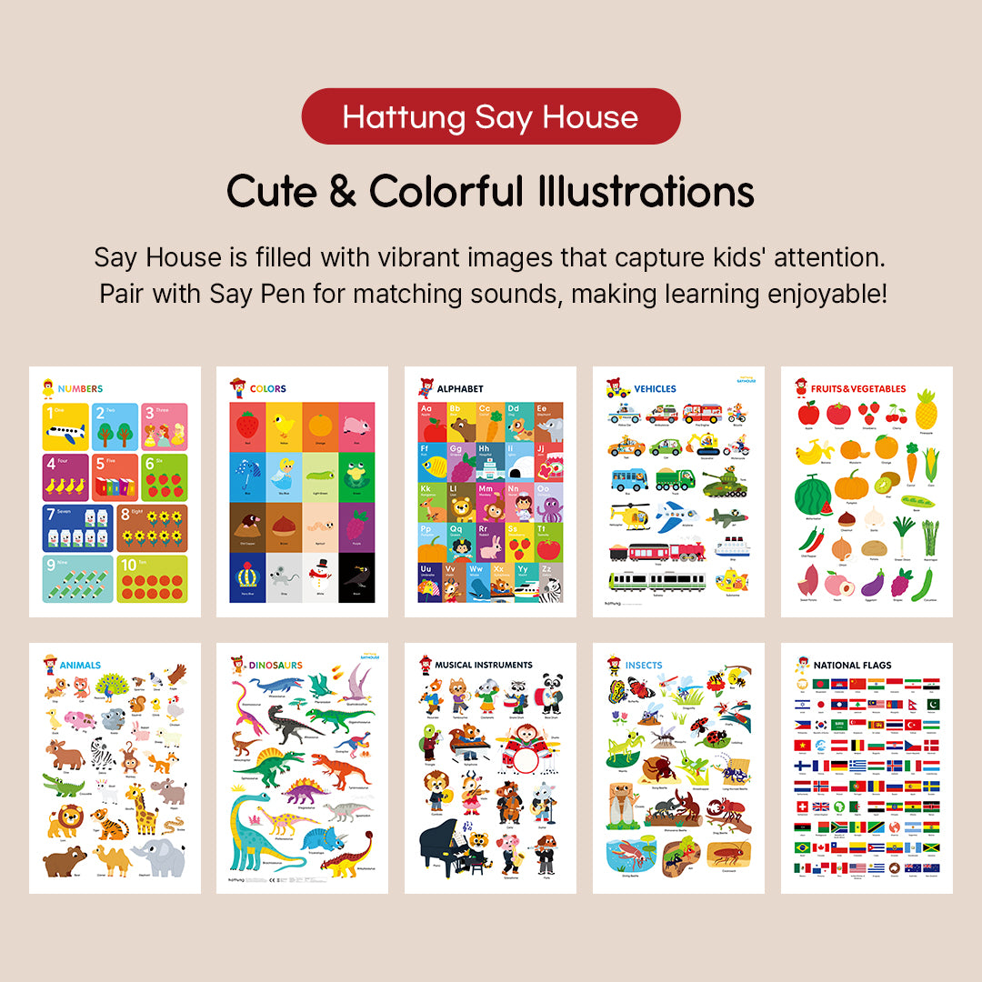 Hattung Say House & Pen Bundle