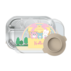 Grosmimi Stainless Steel Food Tray with 5 Compartment