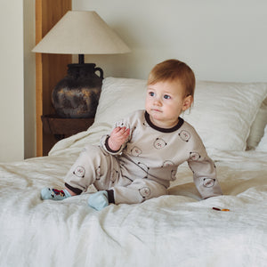 BabyRabbit Teddy BaeBae Long Sleeve Set (Relaxed Fit)